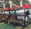 Plastic PP PE Film Woven Bags Crushing Washing Squeezing Drying Recycling Line