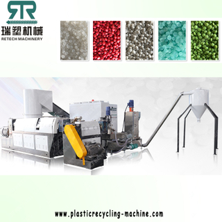 Double Stage PE PP LDPE Film Compactor Granulating Line