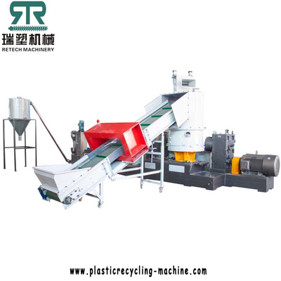 Plastic LDPE/HDPE/LLDPE film recycling and pelletizing machine 