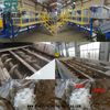 LLDPE flexible packaging film LDPE greenhouse covering film crushing washing recycling granulating pelletizing line