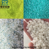 PP Woven Bags Raffia Fiber Fabric Shredding Compacting Extruding Double Stage Die Face Pelletizing Line