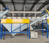 Plastic 2000kg/hr PET Bottle Flakes Crushing Washing Recycling Machine Plant
