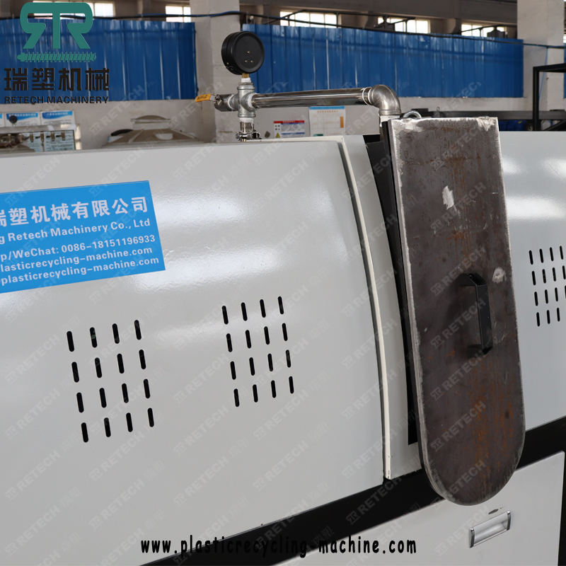 Plastic HDPE PP PS Rigid Flakes Recycling Pelletizing Machine