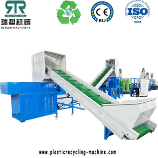 HDPE Bottle Scrap Hard Plastic PP PE Washing Recycling Line
