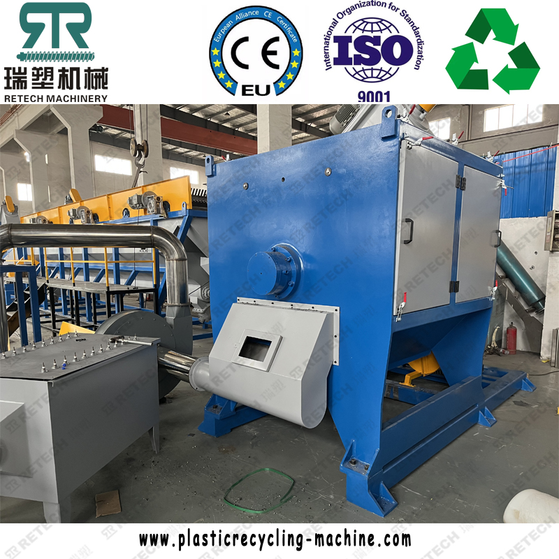 Plastic PE PP Film Crushing Washing Squeezing Drying Recycling Line