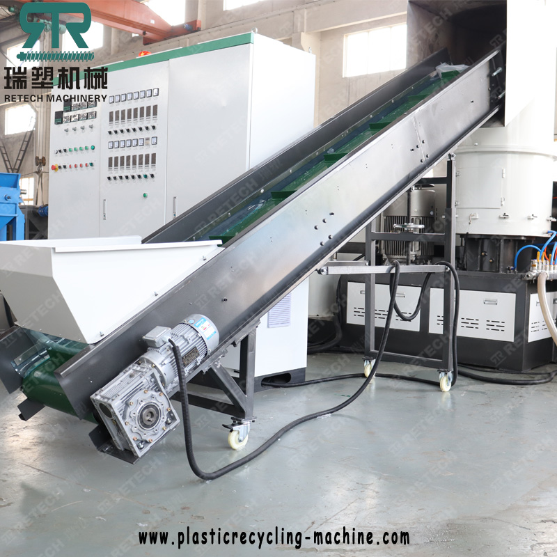 Smart Compactor/ Agglomerator/ PE PP HDPE LDPE LLDPE Film Woven Bag Granulating Line