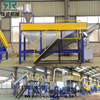 Post-Consumer Waste WEEE Electrical Plastics PP PE HDPE Washing Recycling Pelletizing Machine Plant