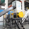 300kg/hr PP PE LDPE LLDPE Film Washing Recycling Machine With Squeezing Dryer